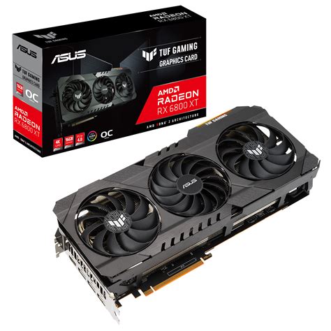 ASUS TUF Gaming Radeon RX 6800 XT OC Edition 16GB GDDR6 Graphics Card ASUS Global ...