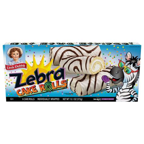 Little Debbie Zebra Cake Rolls - Shop Snack cakes at H-E-B