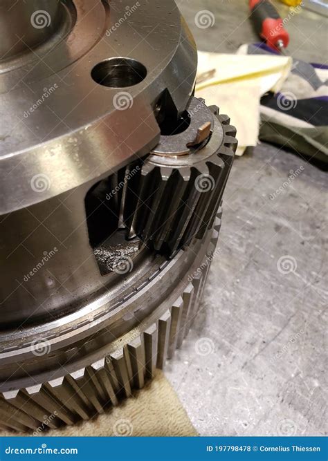 Planetary gear set stock photo. Image of planetary, mechanic - 197798478