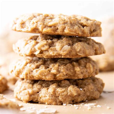 This healthy oatmeal cookie recipe yields lightly sweet healthy oatmeal cookies w… | Oatmeal ...