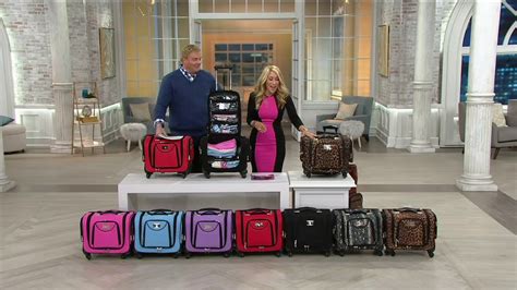 Weekender Bag with Snap-In Toiletry Case by Lori Greiner on QVC - YouTube