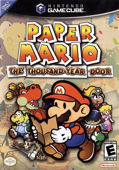 Paper Mario Thousand Year Door Gamecube Game