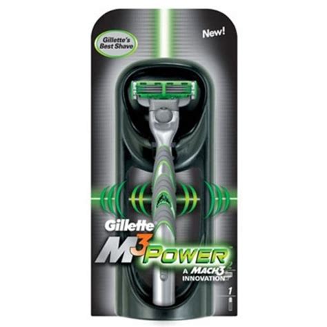 Gillette M3 Power Razor Mach3 Handle Shaver Blade New