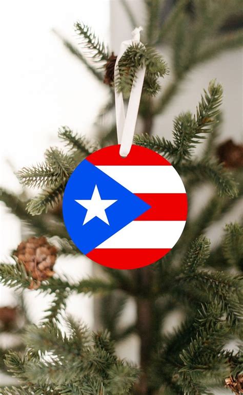 Puerto Rico Flag Inspired Ornament - Etsy | Christmas decor diy, Ornaments, Christmas gifts for ...