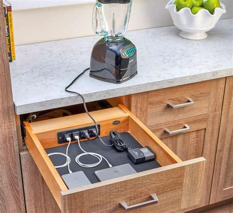 This Charging Drawer Charges Your Devices Without Taking Up Counter ...