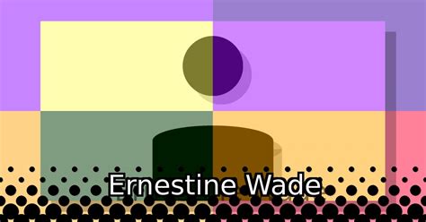 Ernestine Wade filmography (actress) - Theiapolis