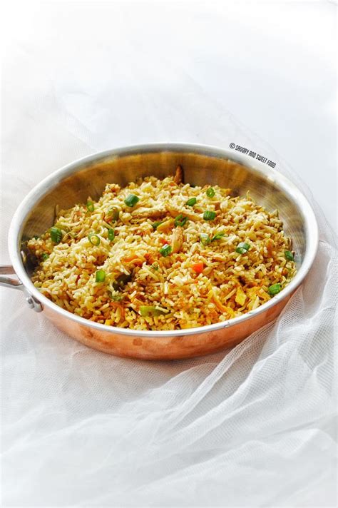 Spicy Chicken Fried Rice - Savory&SweetFood