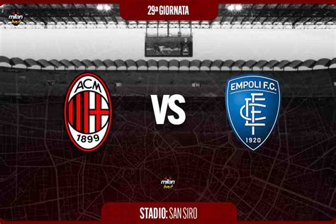 Milan-Empoli 0-0, i rossoneri non approfittano del pareggio dell'Inter ...