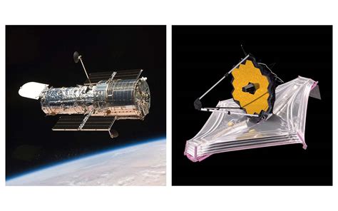 How does the veteran Hubble compare to the new Webb space telescope ...