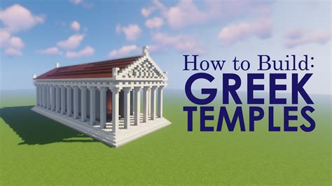 How to Build: Greek Temples in Minecraft! By an Architecture Student ...