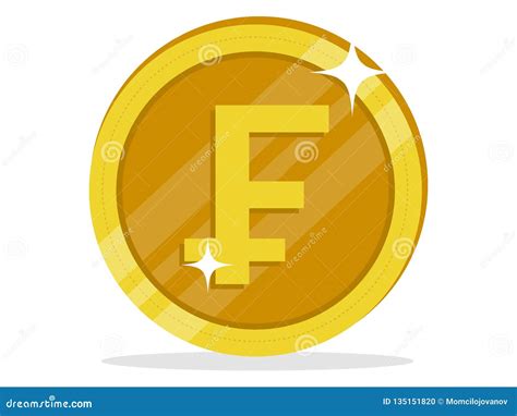 Picture of a French Franc Symbol Stock Vector - Illustration of money ...