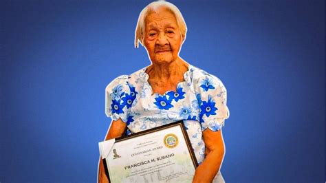 Oldest Person In The Philippines 2024 - Candra Ysabel