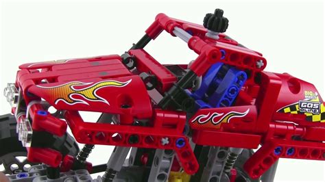 LEGO Technic - Monster Truck (42005) by JANGBRiCKS (Backwards version ...