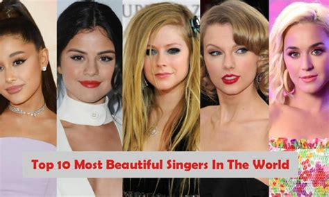 Top 10 Most Beautiful Female Singers In The World In 2024