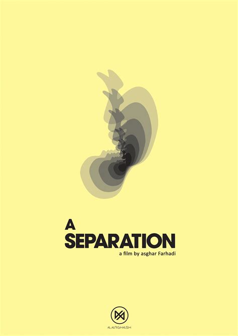 Minimal Movie poster A separation Movie from asghar farhadi | Film art, Movies, Minimal movie ...