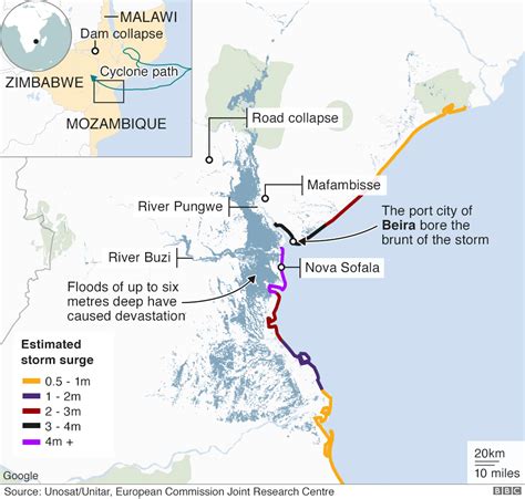 Cyclone Idai: How the storm tore into southern Africa - Zimbabwe Situation