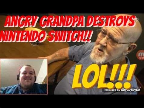 Kickstart your day with a good video! ⚡️ANGRY GRANDPA DESTROYS NINTENDO SWITCH! *Reaction* https ...