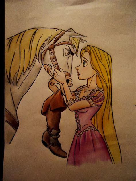 Maximus and Rapunzel by naldojunio on DeviantArt