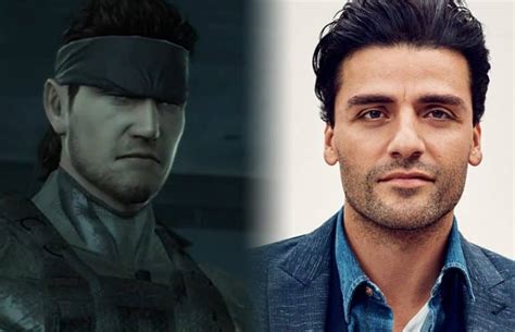 Oscar Isaac To Play Solid Snake In Metal Gear Solid Movie!