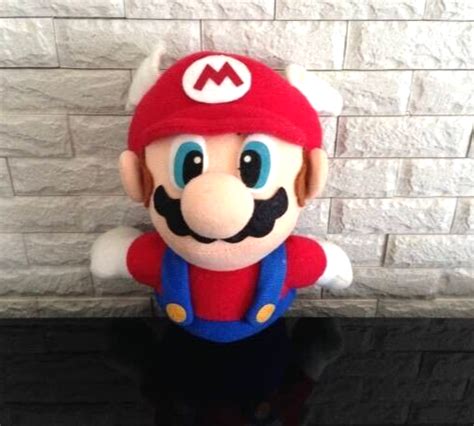 Nintendo Super Mario 64 Wing Cap Mario Plush NINTENDO BANPRESTO 1996 Vintage JP | eBay