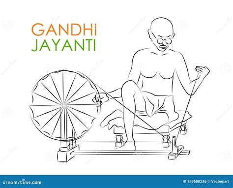 Aggregate more than 75 gandhi jayanti pencil sketch super hot - seven.edu.vn