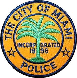 US State of Florida, City of Miami Police Department Patch (With images) | Miami, Police, Police ...