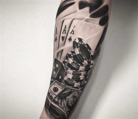 Poker tattoo by Jackart Tattoo | Post 30644 | Poker tattoo, Card tattoo ...