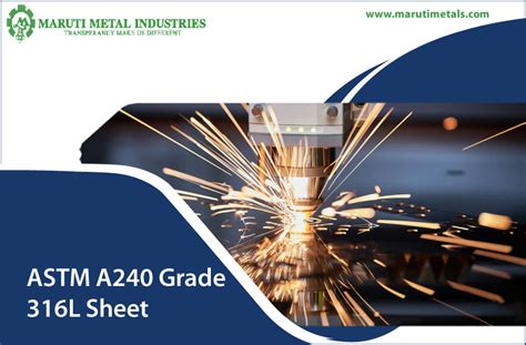 ASTM A240 grade 316l sheet | SA 240 316l plate supplier in India