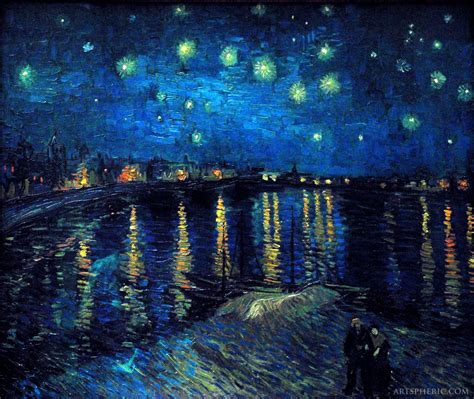 Vincent van Gogh: Starry Night Over the Rhone (1888) | Flickr