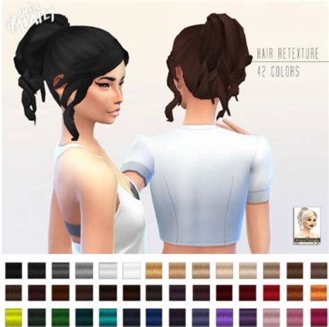 Miss Paraply: Retexture of Curly ponytail by Kiara24 • Sims 4 Downloads | Sims hair, Ponytail ...