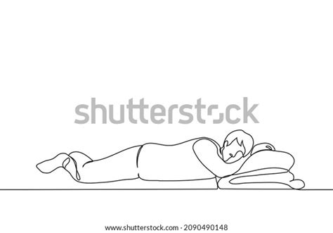 How To Draw A Person Lying Down Photos and Images | Shutterstock