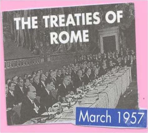 EU treaties timeline | Timetoast timelines