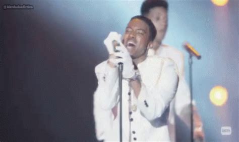 New Edition GIF - NewEdition LiveShow AllWhite - Discover & Share GIFs