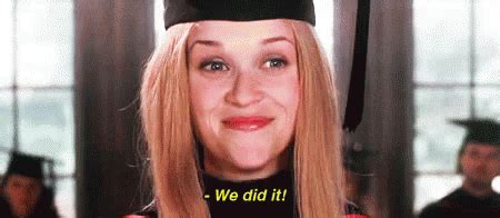 Legally Blonde We Did It GIF - Legally Blonde We Did It Graduation ...