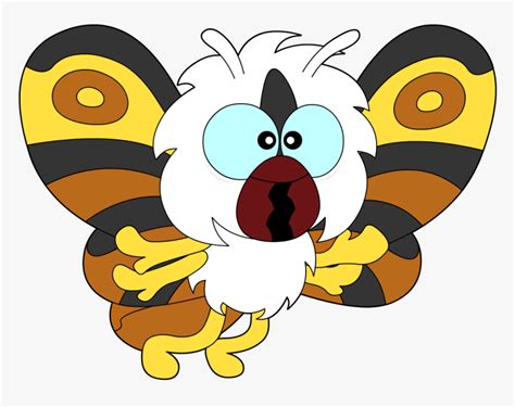 Godzilland Mothra, HD Png Download - kindpng