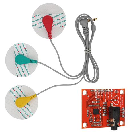 ECG Sensor with ECG Cable and Electrodes AD8232 at Rs 550/piece | Sensors For Medical Industry ...