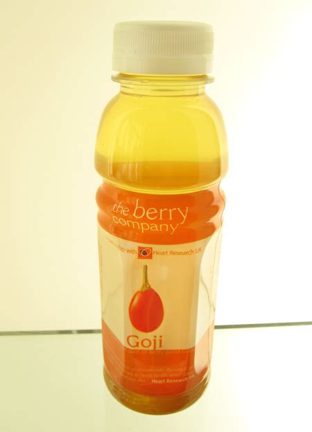 Drink Station: the Berry Company Goji juice drink