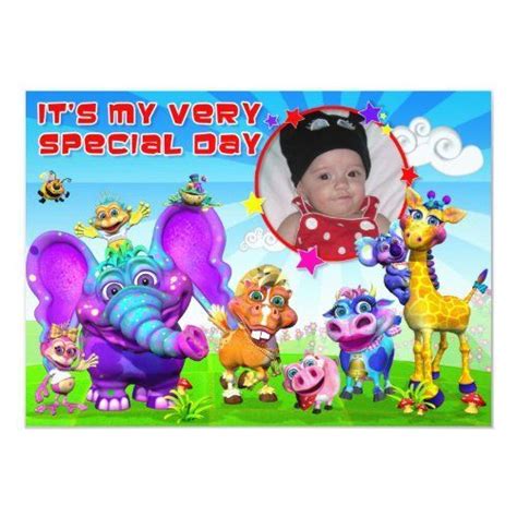 Birthday Invite with "The GiggleBellies" | Zazzle | Kids birthday party invitations, Funny ...