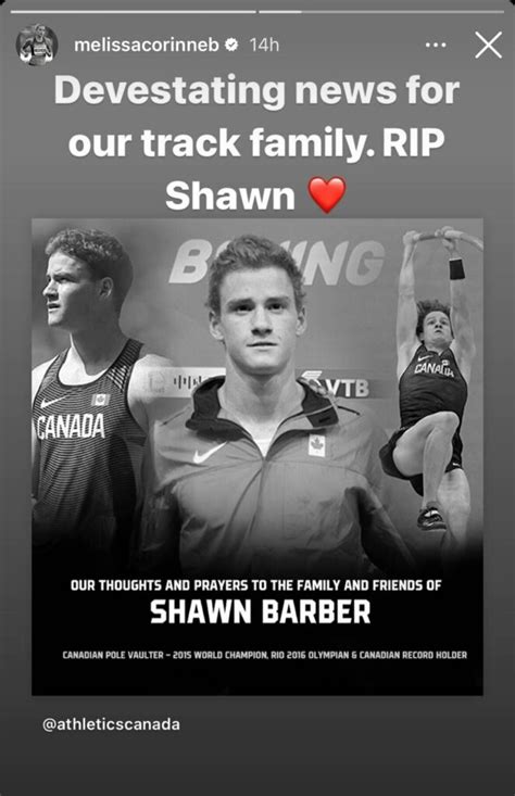 Athletes pay tribute to Canadian pole vaulter Shawn Barber - Canadian Running Magazine