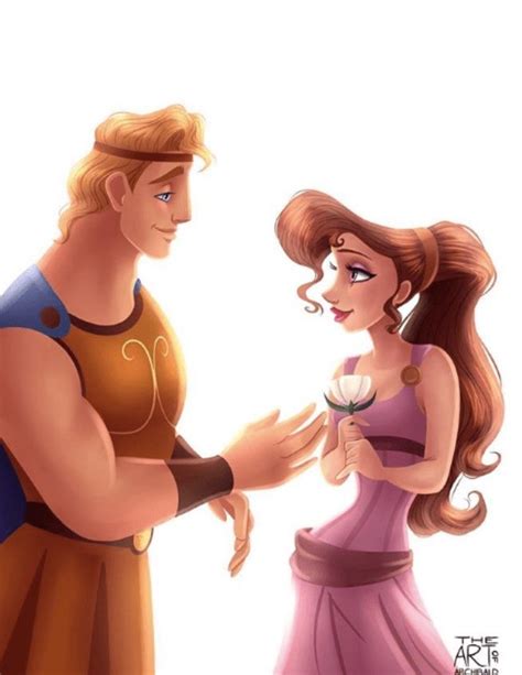 Hercules and Meg Fan Art #disney #fanart #disneyfanart