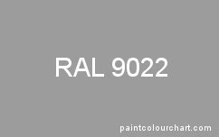 RAL colour: RAL paint colour chart | PaintColourChart.com