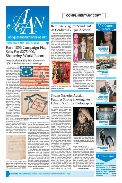 Antiques & Auction News 060917 by Antiques & Auction News - Issuu