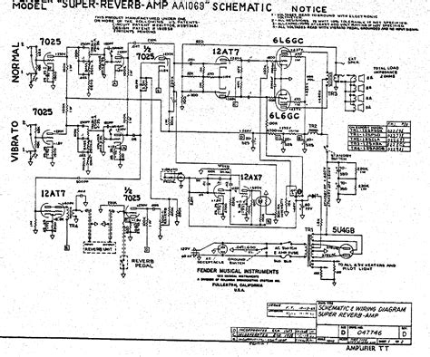 FENDER SUPER-REVERB-AA1069 Service Manual download, schematics, eeprom, repair info for ...