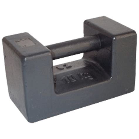 OIML Cast Iron Weights: M1 5kg Calibration Weight - Cleaver Scientific