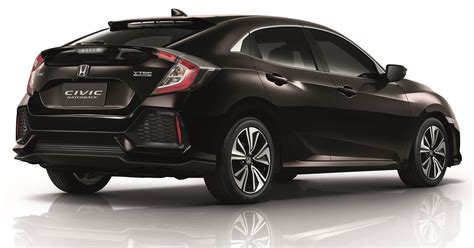 2017 Honda Civic Hatchback launched in Thailand – 1.5L VTEC Turbo CVT ...