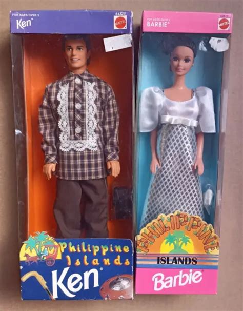 BARBIE & KEN PHILIPPINE ISLANDS exclusive FOREING DOLLS MATTEL RICHWELL rare VTG £159.72 ...