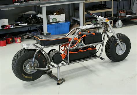 Electric Minibike | Mini bike, Electric bike diy, Cafe racer design