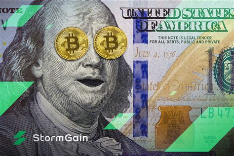 Bitcoin price movements vs dollar strength and inflation | StormGain