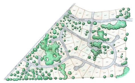 Plat: a plan of a city or subdivision, showing the boundaries of individual properties. Design ...