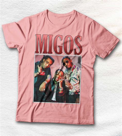 Migos T-Shirt Migos vintage t-shirt hiphop music Migos | Etsy